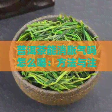 普洱茶能消胀气吗怎么喝：方法与注意事项