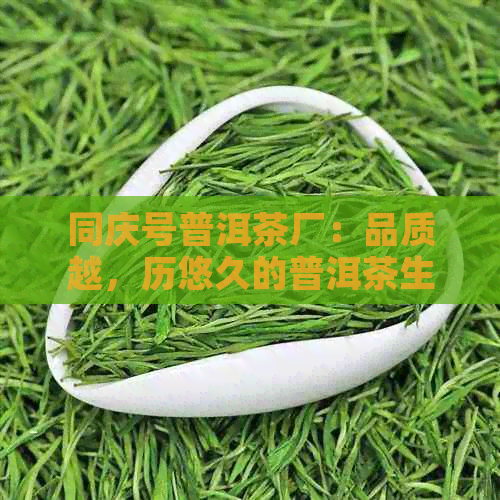 同庆号普洱茶厂：品质越，历悠久的普洱茶生产厂家