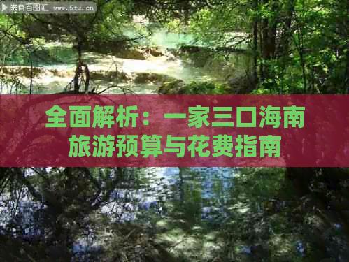 全面解析：一家三口海南旅游预算与花费指南