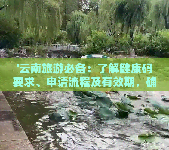 '云南旅游必备：了解健康码要求、申请流程及有效期，确保旅行顺利进行'