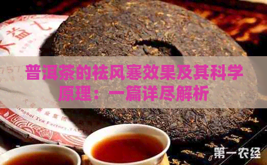 普洱茶的祛风寒效果及其科学原理：一篇详尽解析