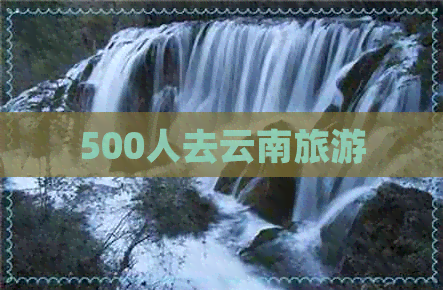 500人去云南旅游