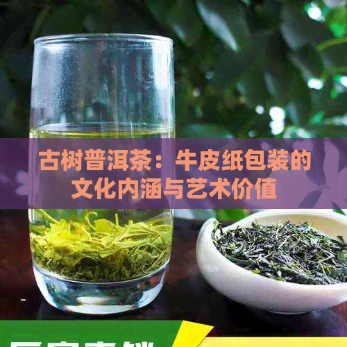 古树普洱茶：牛皮纸包装的文化内涵与艺术价值