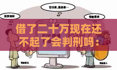 借了二十万现在还不起了会判刑吗：探讨法律后果与解决办法