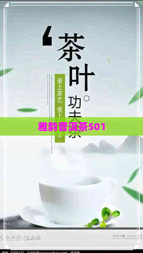 雅韵普洱茶501