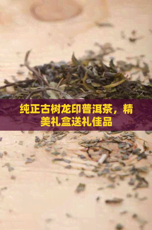 纯正古树龙印普洱茶，精美礼盒送礼佳品