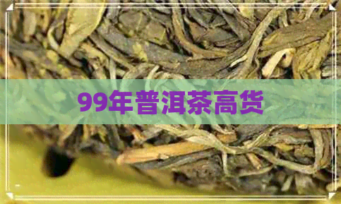 99年普洱茶高货