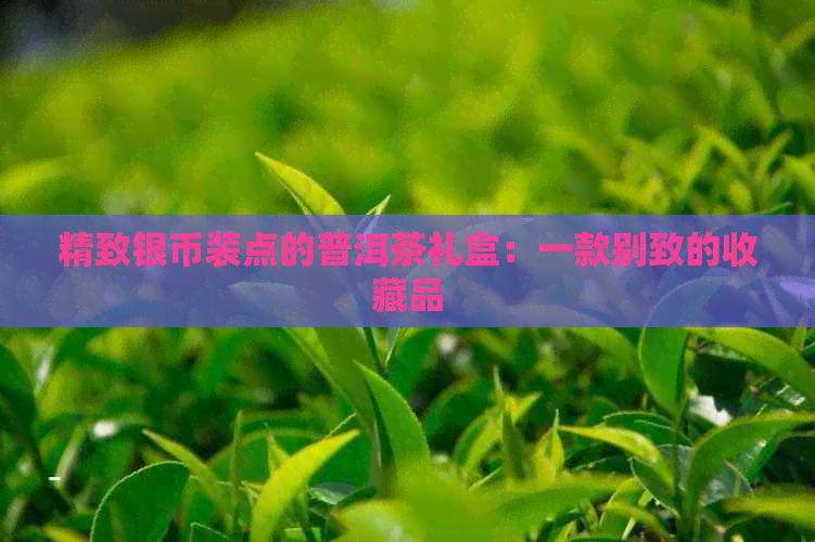 精致银币装点的普洱茶礼盒：一款别致的收藏品