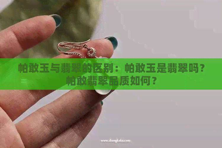 帕敢玉与翡翠的区别：帕敢玉是翡翠吗？帕敢翡翠品质如何？