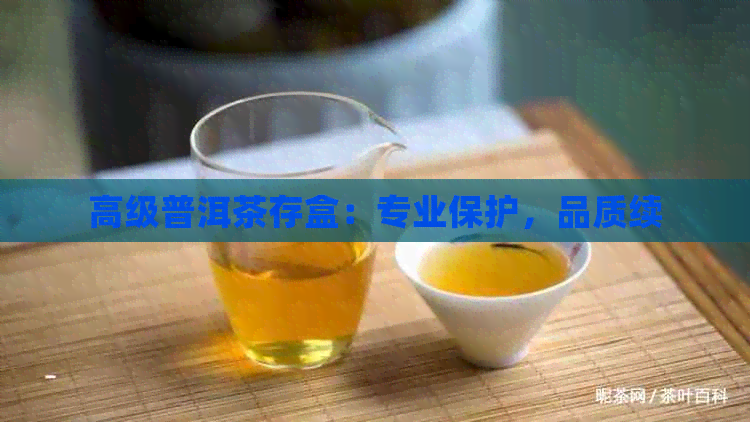 高级普洱茶存盒：专业保护，品质续