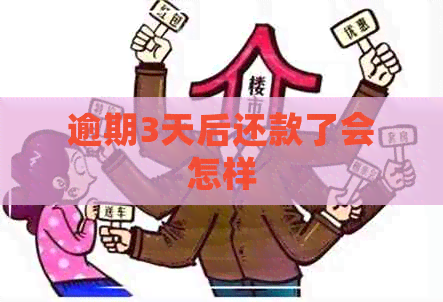 逾期3天后还款了会怎样