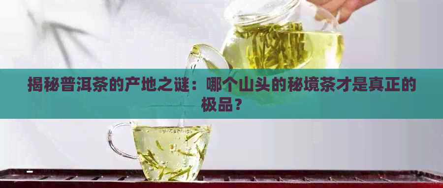 揭秘普洱茶的产地之谜：哪个山头的秘境茶才是真正的极品？