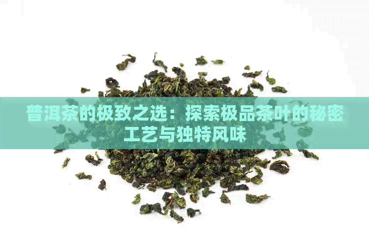 普洱茶的极致之选：探索极品茶叶的秘密工艺与独特风味