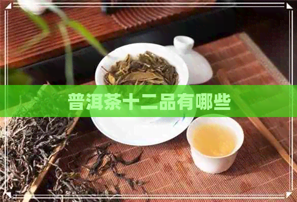 普洱茶十二品有哪些