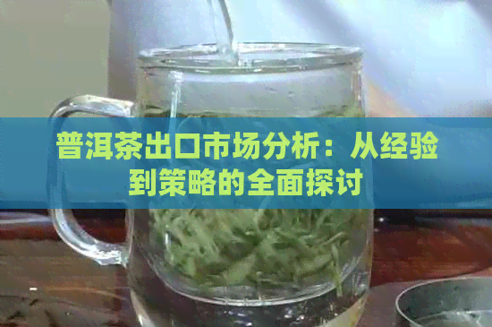 普洱茶出口市场分析：从经验到策略的全面探讨