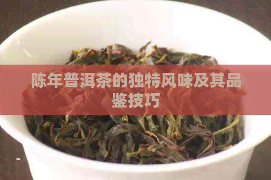 陈年普洱茶的独特风味及其品鉴技巧