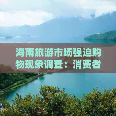 海南旅游市场强迫购物现象调查：消费者权益保护与旅游体验优化探讨