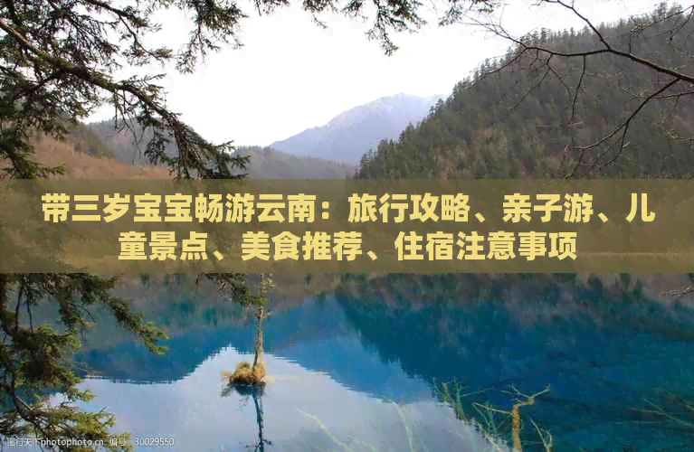 带三岁宝宝畅游云南：旅行攻略、亲子游、儿童景点、美食推荐、住宿注意事项