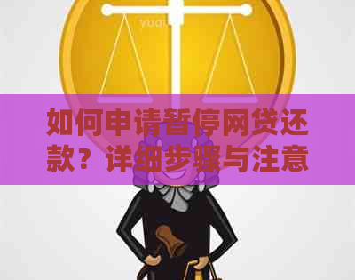 如何申请暂停网贷还款？详细步骤与注意事项，解决您的疑惑