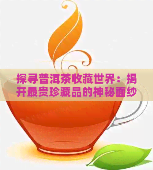 探寻普洱茶收藏世界：揭开最贵珍藏品的神秘面纱