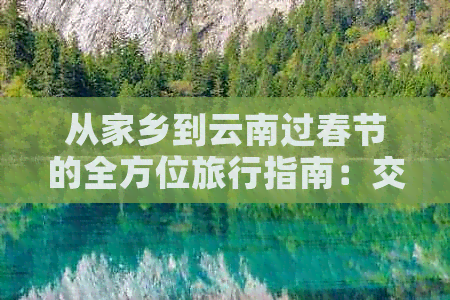 从家乡到云南过春节的全方位旅行指南：交通、住宿、景点、美食一应俱全！