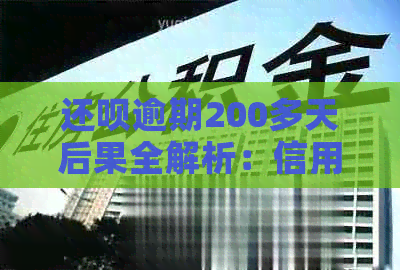 还款逾期200多天后果全解析：信用记录受损、罚息累积、法律责任一网打尽