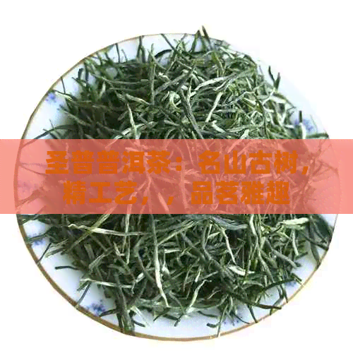 圣普普洱茶：名山古树，精工艺，，品茗雅趣