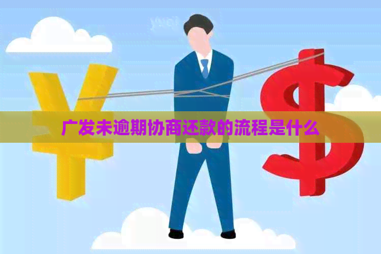 广发未逾期协商还款的流程是什么