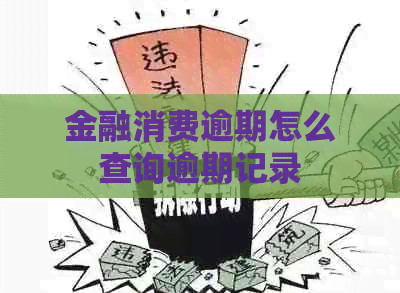 金融消费逾期怎么查询逾期记录