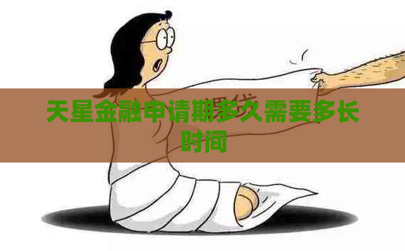 天星金融申请期多久需要多长时间