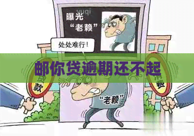 邮你贷逾期还不起