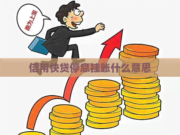 信用快贷停息挂账什么意思