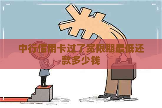 中行信用卡过了宽限期更低还款多少钱