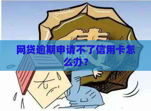 网贷逾期申请不了信用卡怎么办？