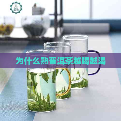 为什么熟普洱茶越喝越渴