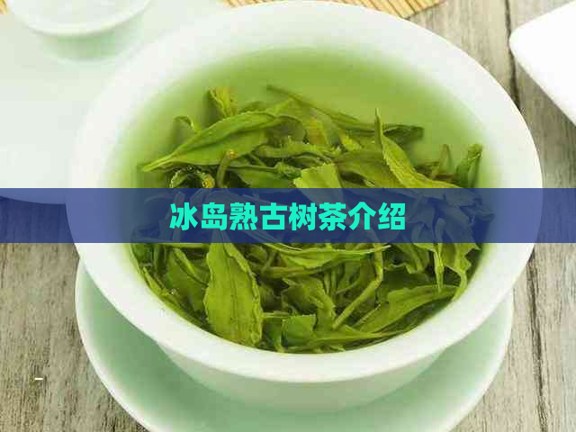 冰岛熟古树茶介绍