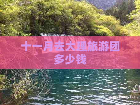 十一月去大理旅游团多少钱