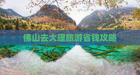 佛山去大理旅游省钱攻略