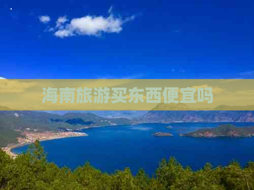 海南旅游买东西便宜吗