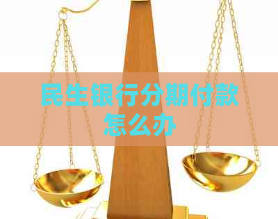 民生银行分期付款怎么办