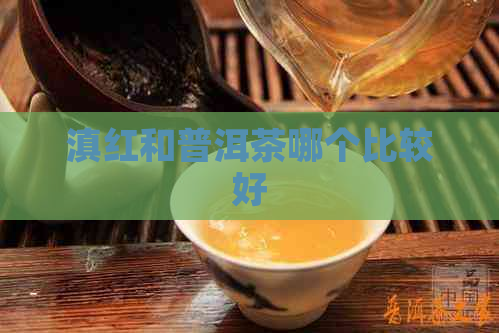 滇红和普洱茶哪个比较好