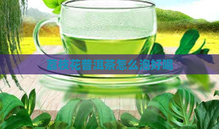 荔枝花普洱茶怎么泡好喝