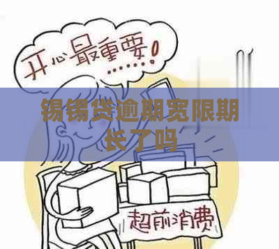 锡锡贷逾期宽限期长了吗