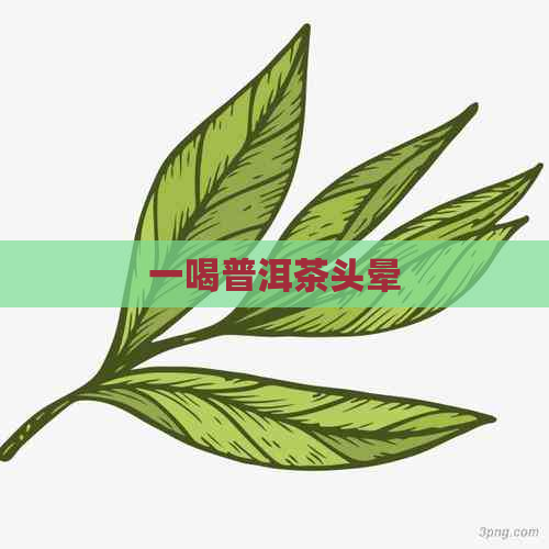 一喝普洱茶头晕