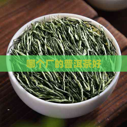 哪个厂的普洱茶好