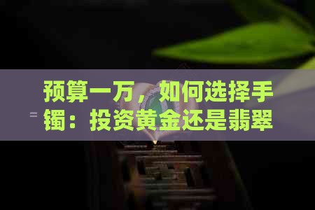 预算一万，如何选择手镯：投资黄金还是翡翠更具保值增值潜力？