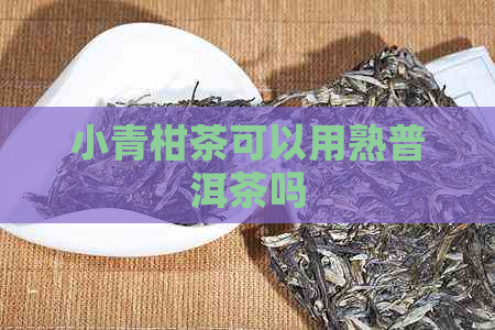 小青柑茶可以用熟普洱茶吗