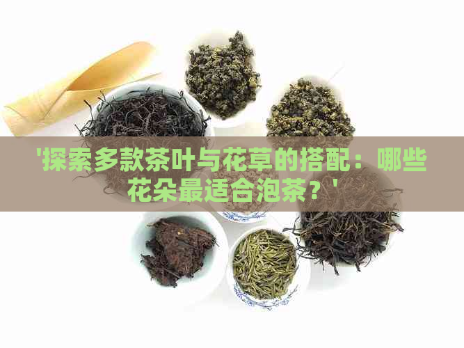 '探索多款茶叶与花草的搭配：哪些花朵最适合泡茶？'