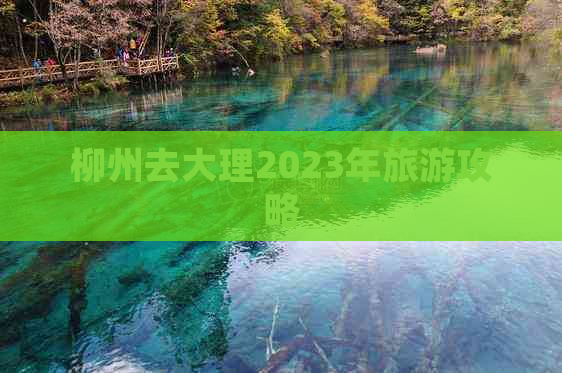 柳州去大理2023年旅游攻略