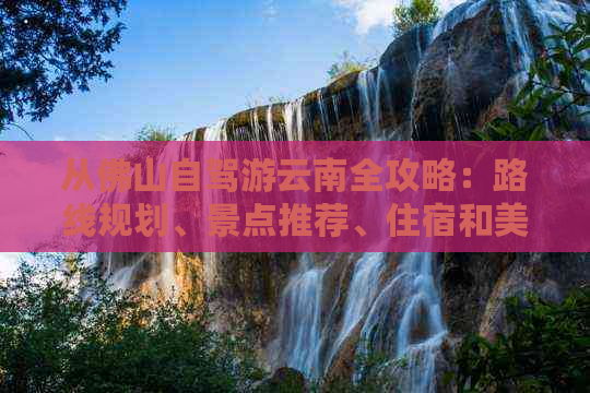 从佛山自驾游云南全攻略：路线规划、景点推荐、住宿和美食一应俱全！